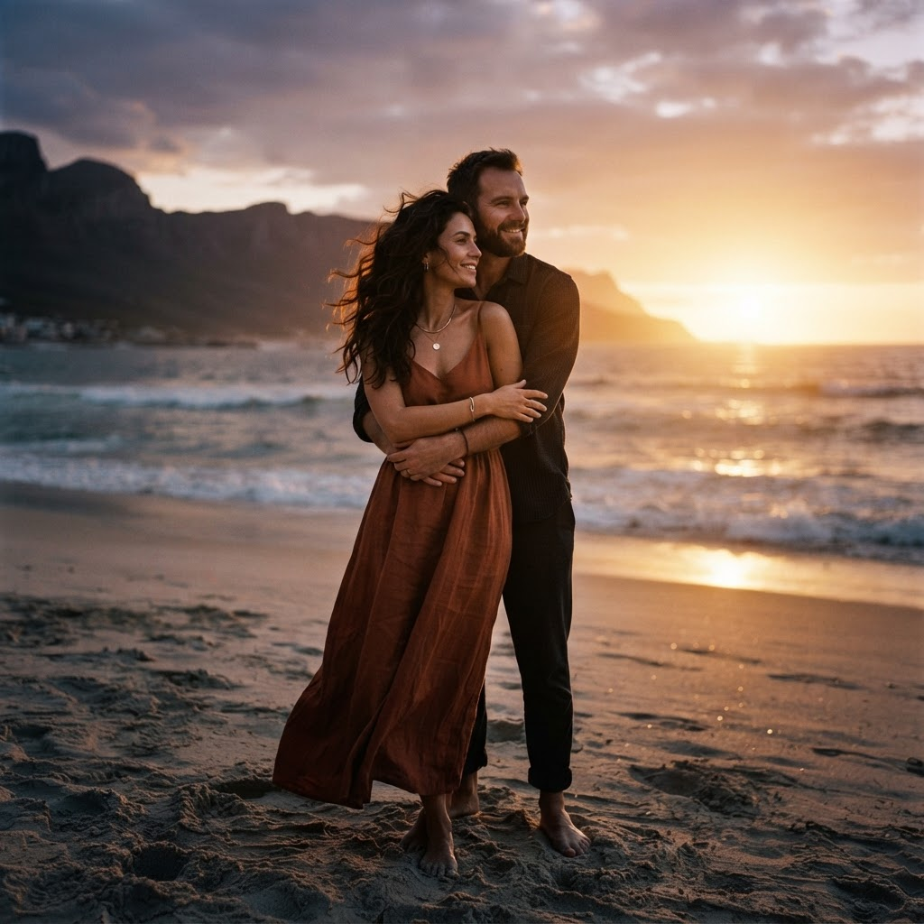 Golden Hour Portraits — People in Camps Bay